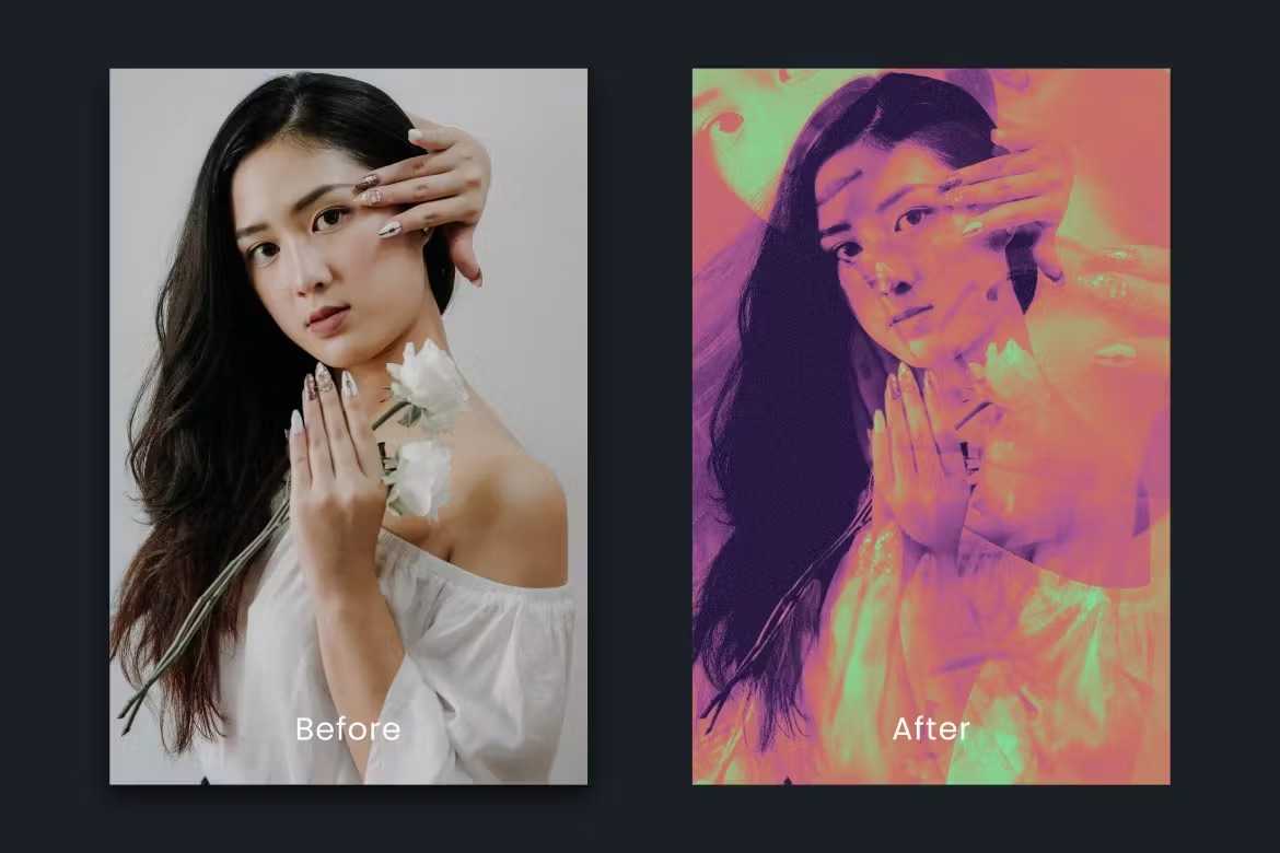 18 Comprehensive Portrait Photoshop Templates Bundle - Photoboto