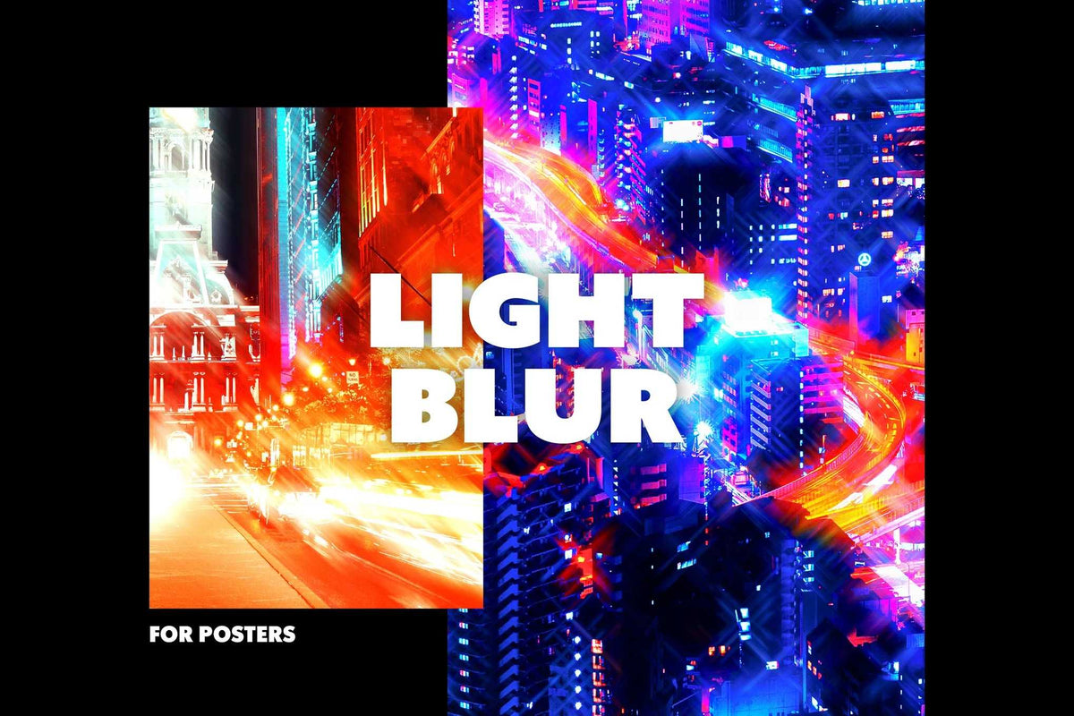 The Blur Spectrum Bundle Of 23 Photoshop Effects