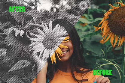 29 Classic Halftone Photoshop Effects - Photoboto