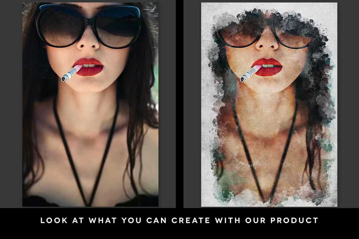 23-In-1 Retro Photoshop Templates Bundle - Photoboto