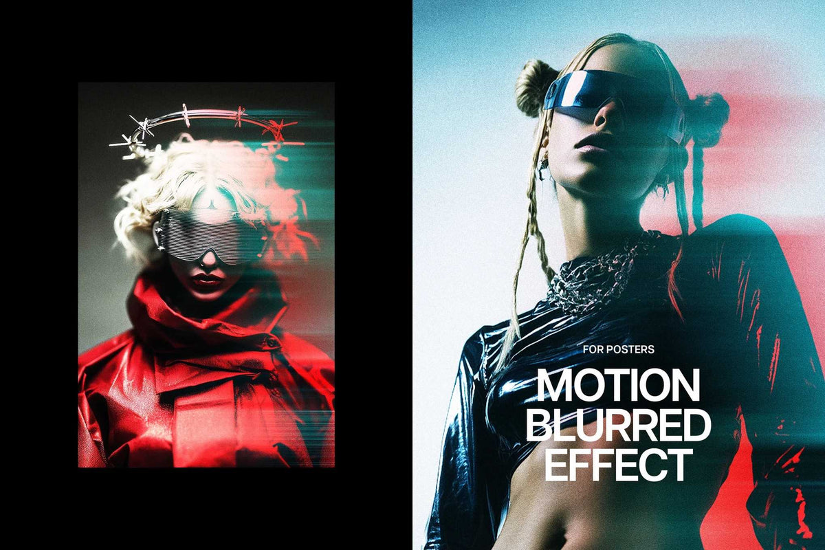 24-In-1 Hyper Motion Photoshop Effects Bundle