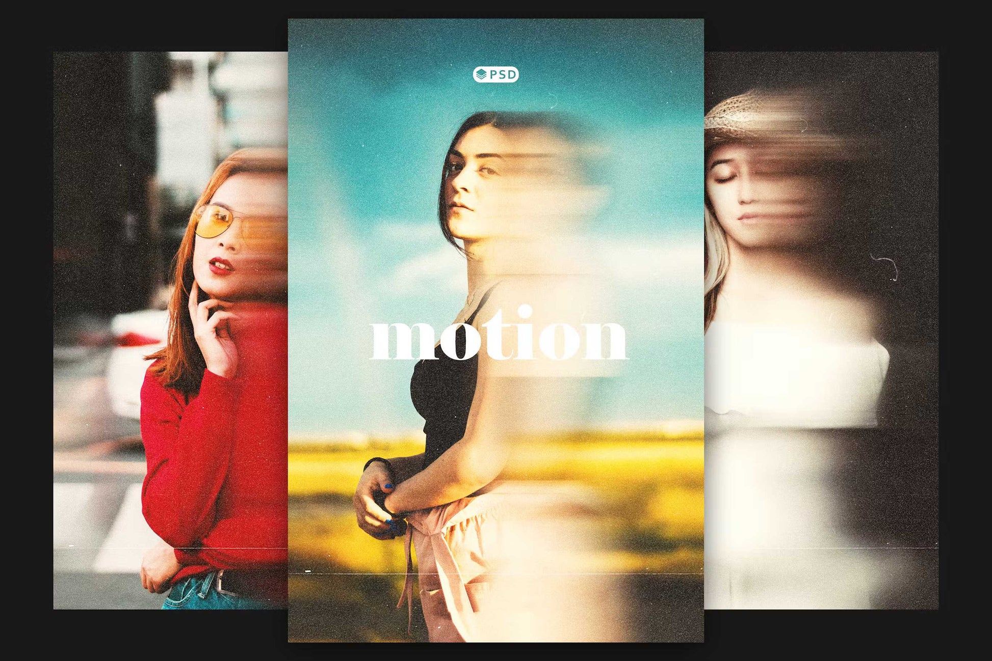 20 Deluxe Portrait + Poster Photoshop Templates Bundle - Photoboto