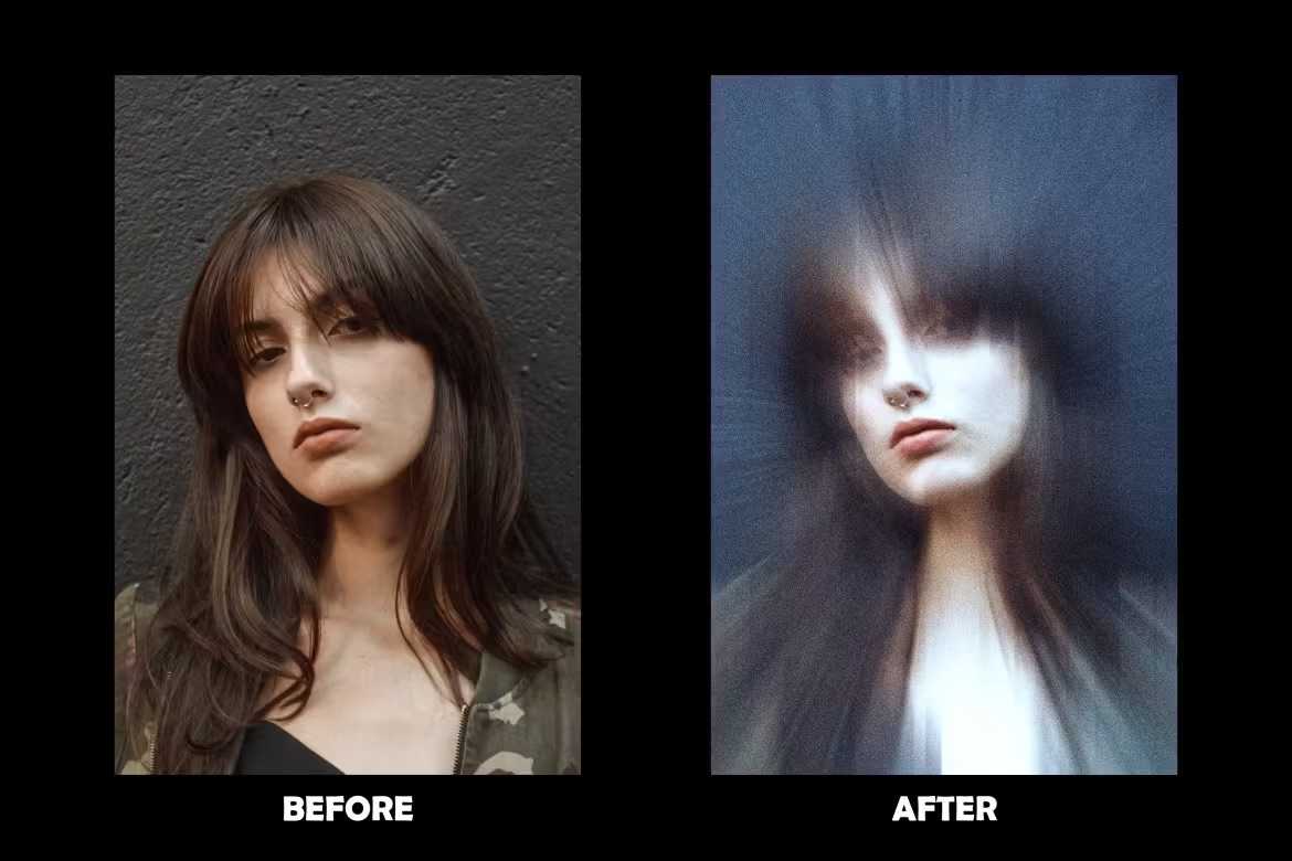 20 Deluxe Portrait + Poster Photoshop Templates Bundle - Photoboto