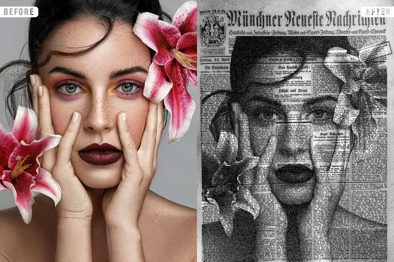 The Kinetic Bundle Of 23 Photoshop Effects