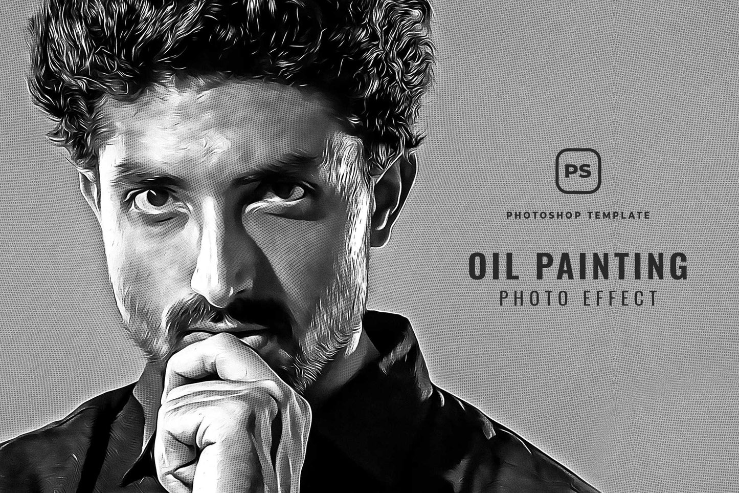 18-In-1 Smooth Oil Painting Photoshop Effects Bundle