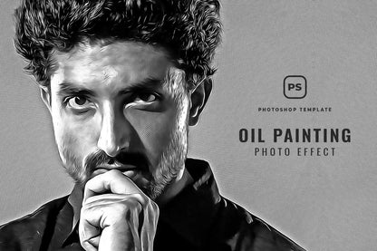 18-In-1 Smooth Oil Painting Photoshop Effects Bundle