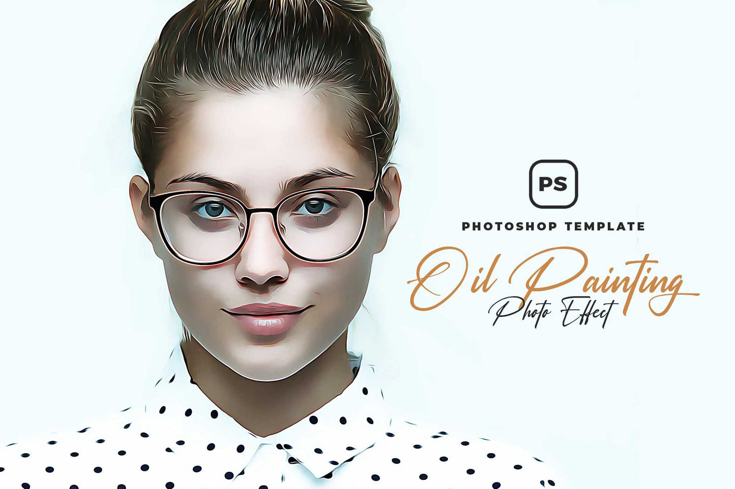 18-In-1 Smooth Oil Painting Photoshop Effects Bundle