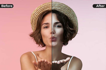 18-In-1 Smooth Oil Painting Photoshop Effects Bundle