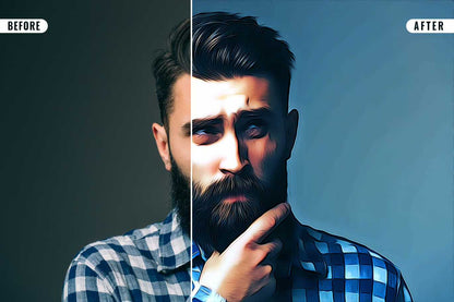 18-In-1 Smooth Oil Painting Photoshop Effects Bundle