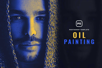 18-In-1 Smooth Oil Painting Photoshop Effects Bundle