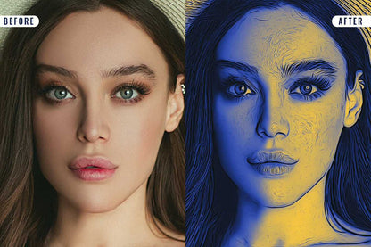 18-In-1 Smooth Oil Painting Photoshop Effects Bundle
