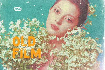 16 Old School Photoshop Templates Bundle - Photoboto