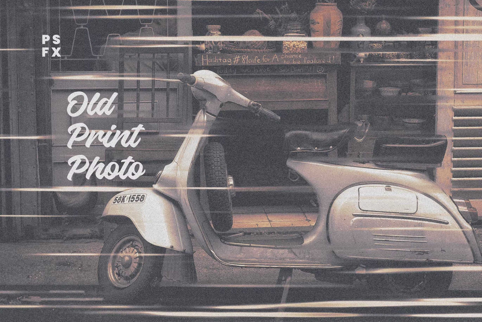 16 Old School Photoshop Templates Bundle - Photoboto
