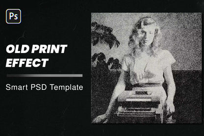 23 Realistic Vintage Photoshop Templates Bundle - Photoboto