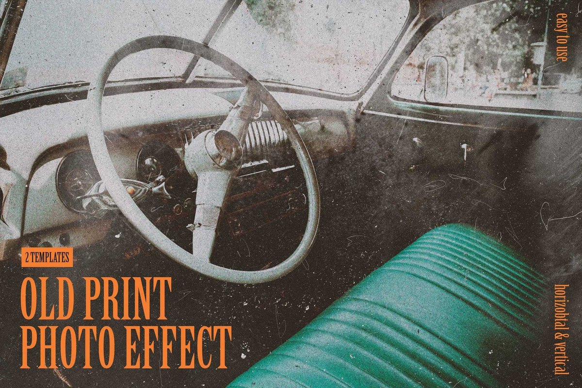 21-In-1 Vintage Photo Artistry Photoshop Effects Bundle