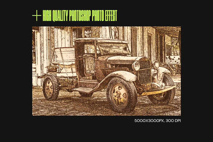 20 Retro Reimagined Photoshop Templates Pack - Photoboto