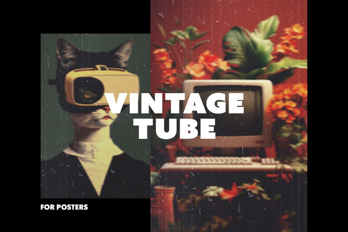 21-In-1 Vintage Photo Artistry Photoshop Effects Bundle