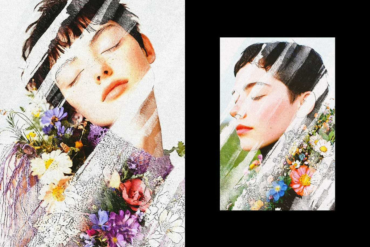 21-In-1 Creative Gold Photoshop Effects Collection