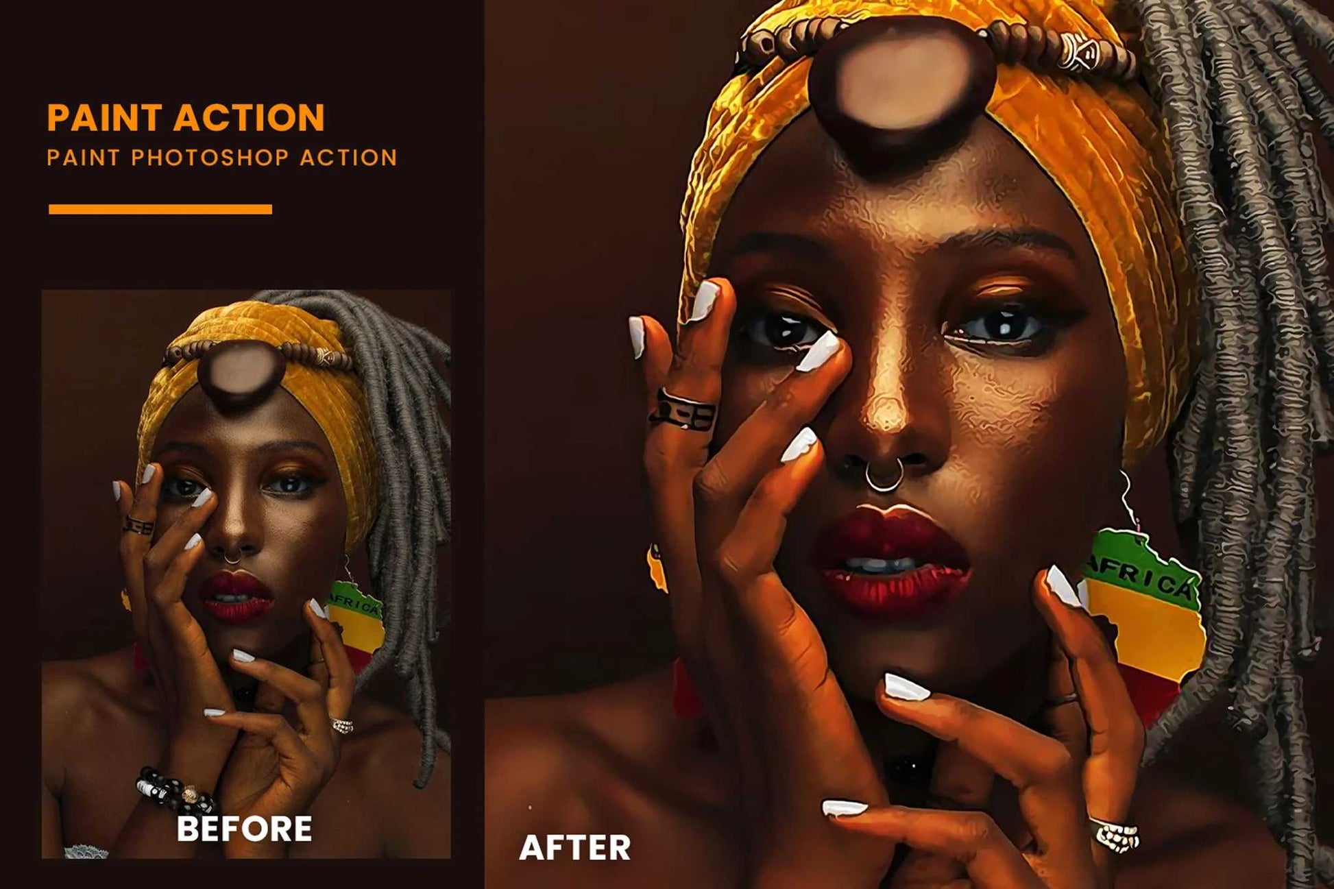 21-In-1 Exotic Photoshop Actions Bundle - Photoboto