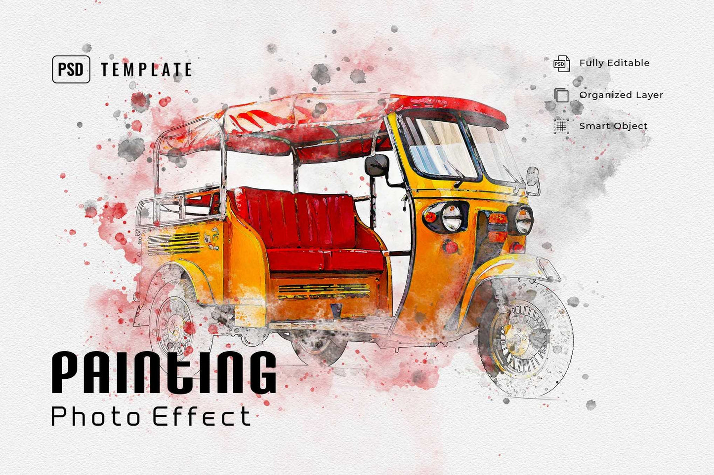 The Illustrious Bundle Of 24 Photoshop Templates - Photoboto