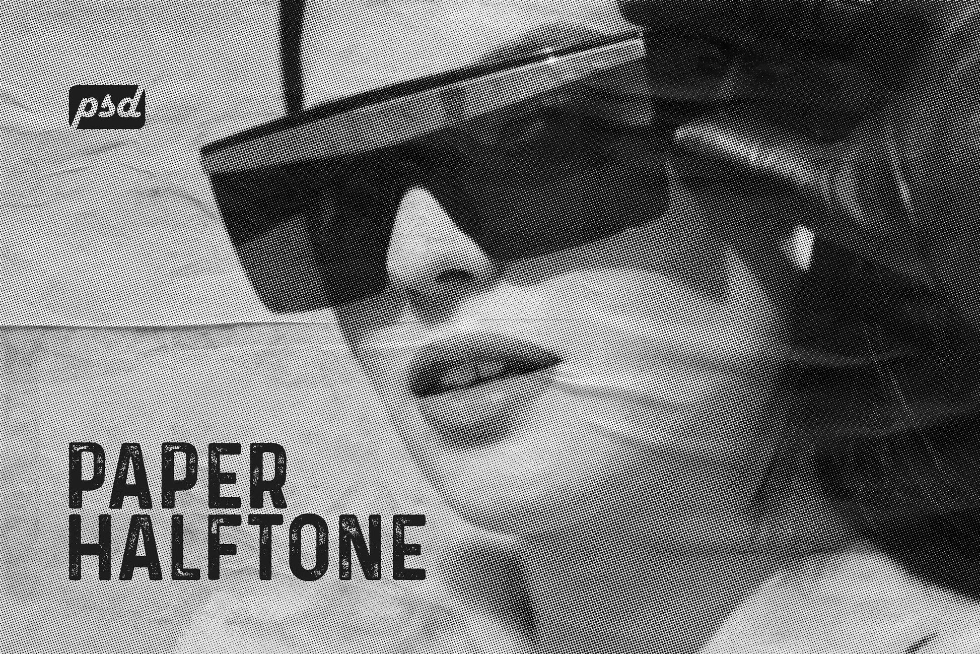 29 Classic Halftone Photoshop Effects - Photoboto