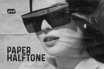 29 Classic Halftone Photoshop Effects - Photoboto