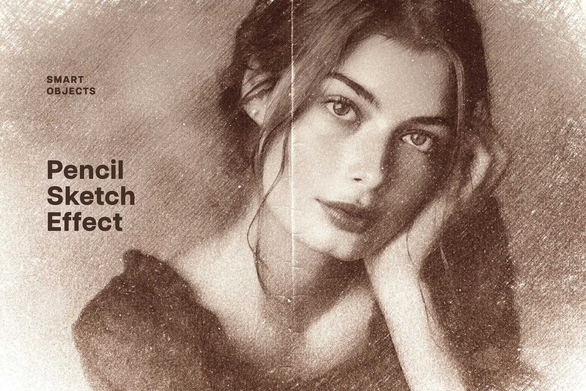 18-In-1 Sketch Mastery Photoshop Effects Bundle
