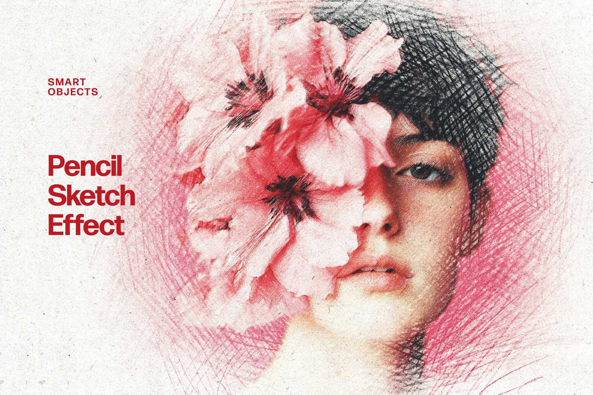 18-In-1 Sketch Mastery Photoshop Effects Bundle