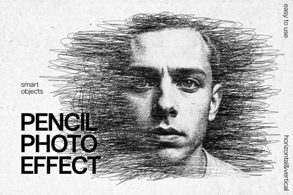 22 Sketch & Paint Photoshop Effects Bundle