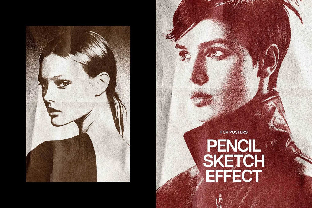18-In-1 Sketch Mastery Photoshop Effects Bundle