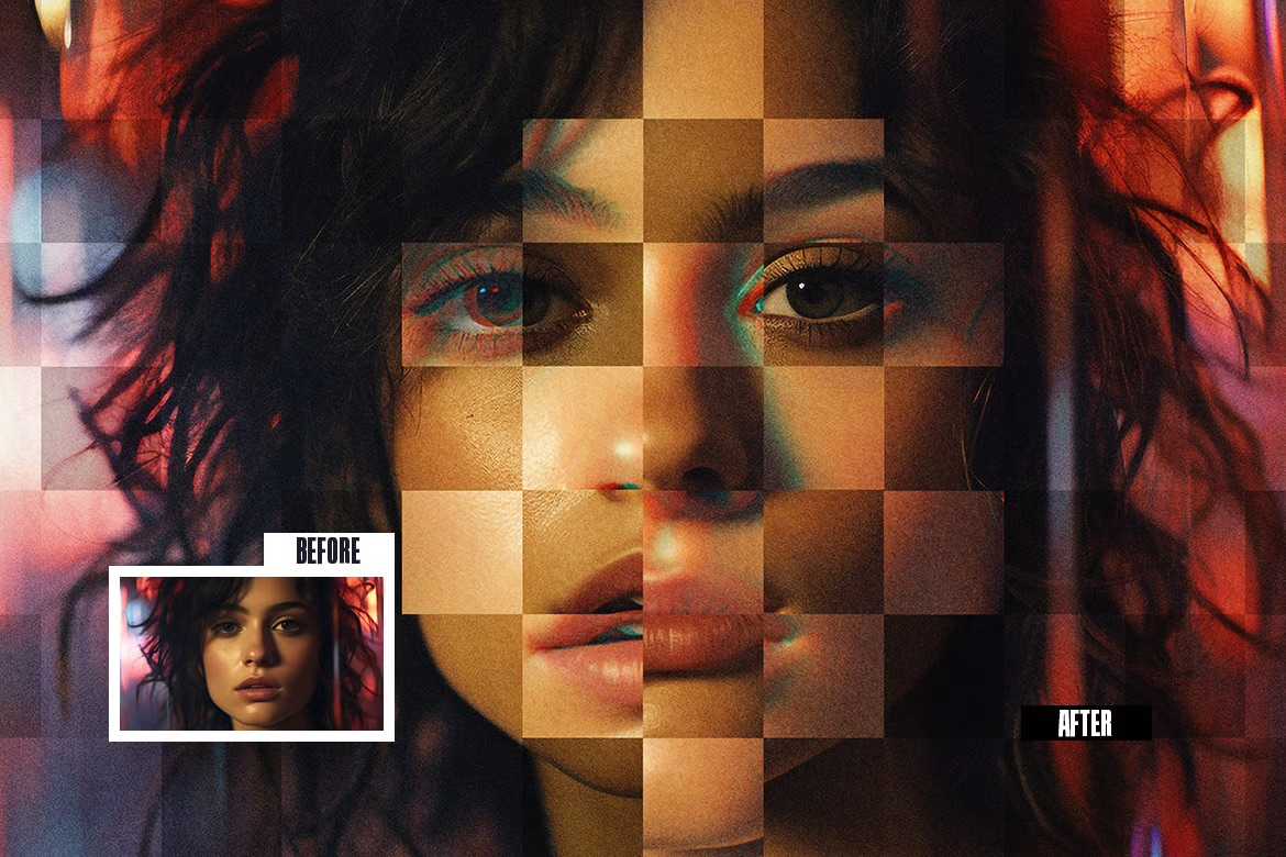 24 Creative Motion Photoshop Effects Bundle - Photoboto