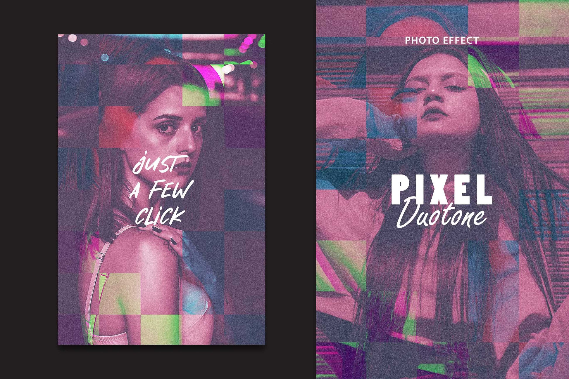 20 Deluxe Portrait + Poster Photoshop Templates Bundle - Photoboto