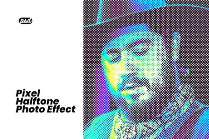 29 Classic Halftone Photoshop Effects - Photoboto