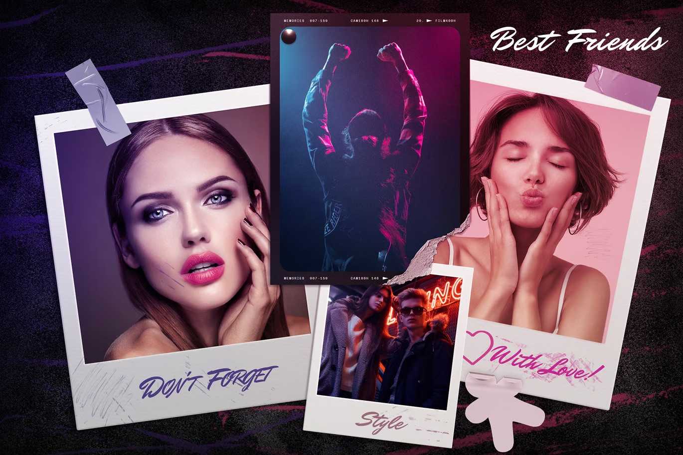 26 Glamorous Photoshop Effects Bundle - Photoboto