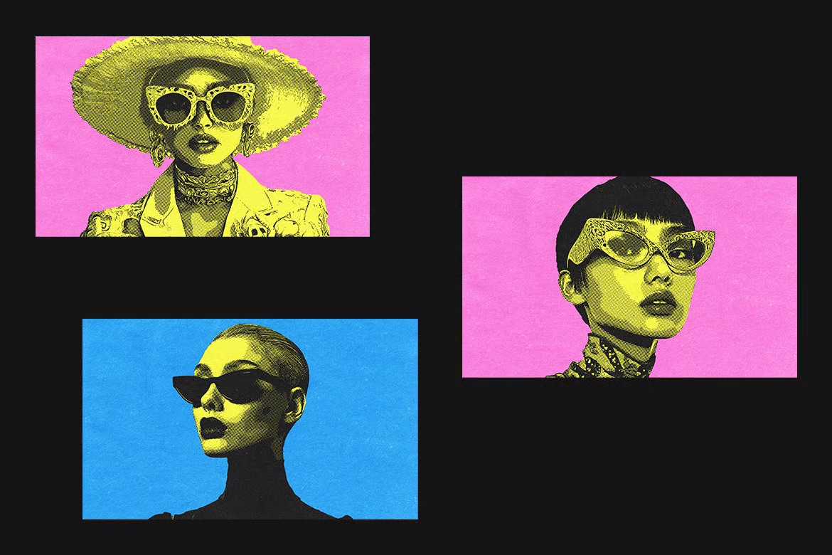 23 Creative Excellence Photoshop Effects Collection