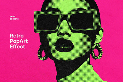 21 Retro Print Photoshop Effects Bundle