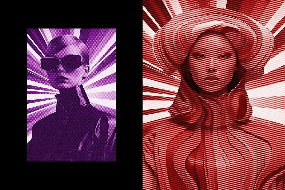 The Visual Symphony Collection Of 24 Photoshop Effects
