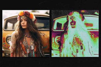23-In-1 Retro Photoshop Templates Bundle - Photoboto