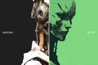 21 Heritage Retro Photoshop Templates Set - Photoboto