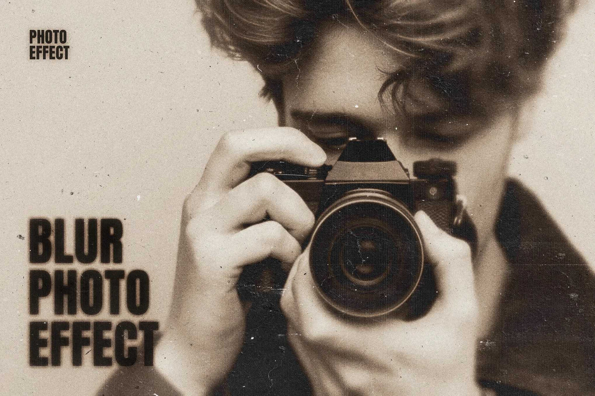 25-In-1 Retro Visuals Photoshop Effects Bundle
