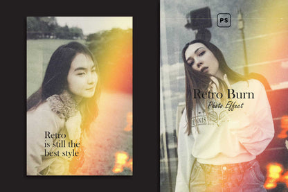 20 Deluxe Portrait + Poster Photoshop Templates Bundle - Photoboto