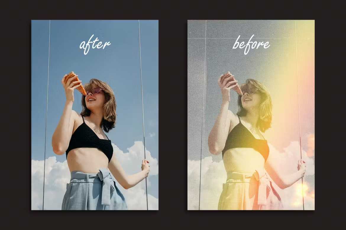 20 Deluxe Portrait + Poster Photoshop Templates Bundle - Photoboto