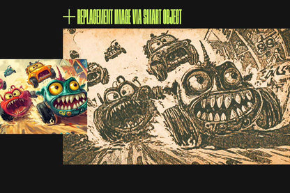 21 Heritage Retro Photoshop Templates Set - Photoboto