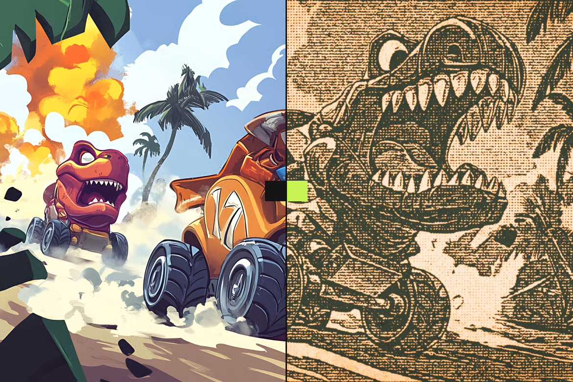 21 Heritage Retro Photoshop Templates Set - Photoboto