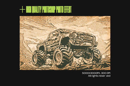 21 Heritage Retro Photoshop Templates Set - Photoboto