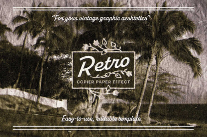 25-In-1 Retro Visuals Photoshop Effects Bundle