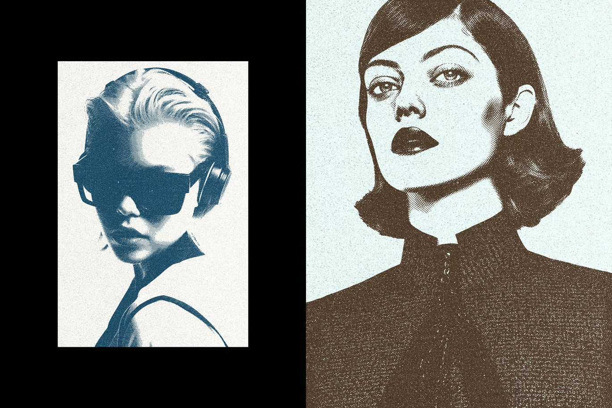 21-In-1 Vintage Photo Artistry Photoshop Effects Bundle