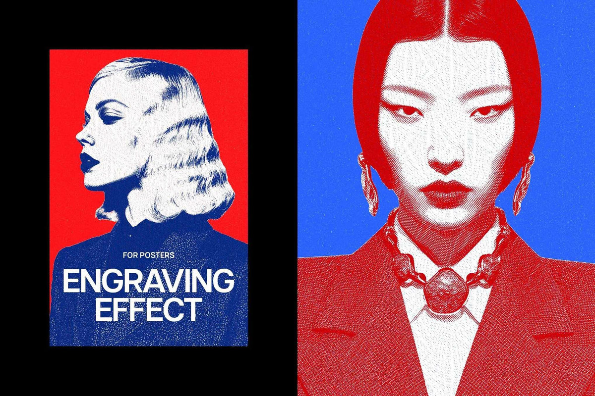 28-In-1 Retro Renaissance Photoshop Effects Bundle