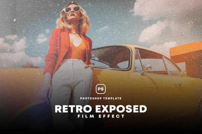 20 Cinematic Vintage Photoshop Effects Pack