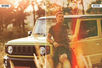 20 Cinematic Vintage Photoshop Effects Pack